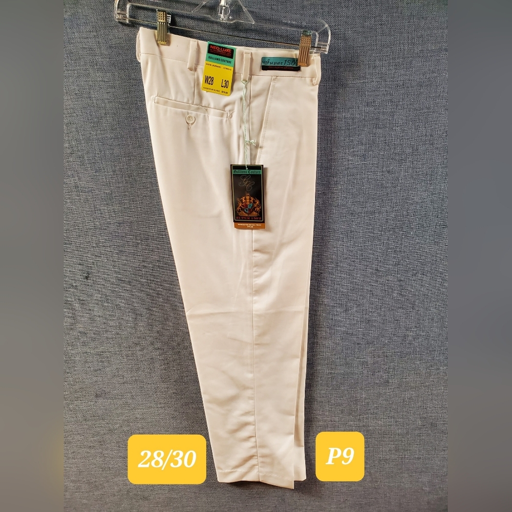 Men's Dress Pants - Size 28/30 - Brand New With Tags - (P - 9)